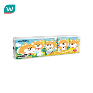 Watsons วัตสัน กระดาษทิชชูแบบพกพา (Shibainc) 3 ชั้น 10 แผ่น x 10 ซอง.