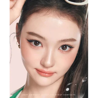 OLENS Glowy Tear Mini Brown 1Day 10P คอนแทคเลนส์