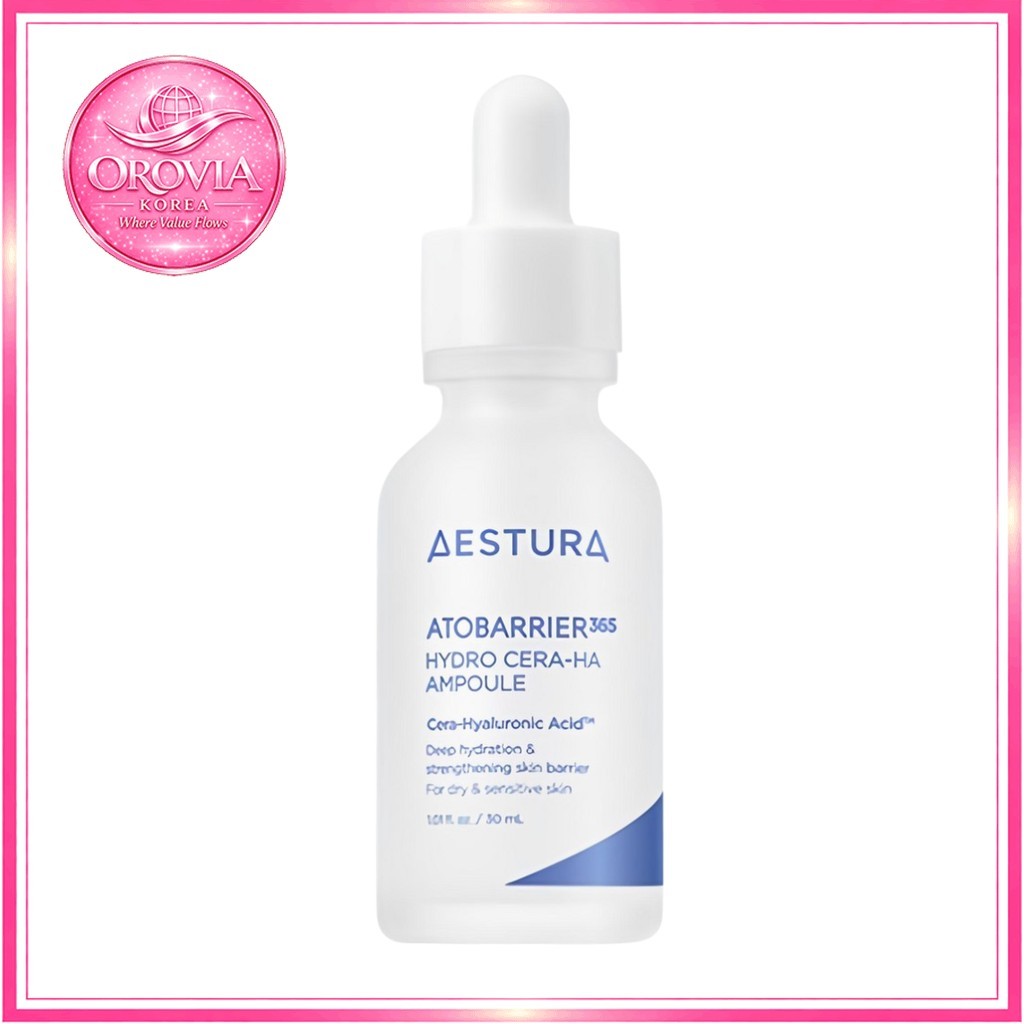 [aestura] Atobrier365 Hydro Cera-HA Ampoule, 30ml, 1pc / Korean Ampoule / Skin Protection by ORAVIA 