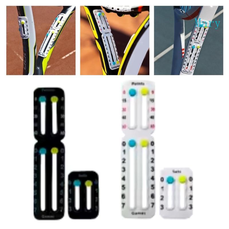 Mary ไม้เทนนิส Score Counter Score Board Tennis Point Counter Racket อุปกรณ์เสริม