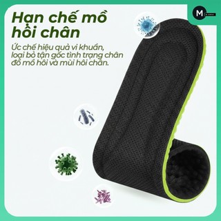 (𝐆𝐢𝐚́ 𝐭𝐨̂́𝐭 - MCC) Lót giày thể thao Basic Hương Thơm Êm Ái cao su non mềm mại - êm ái - chống sốc