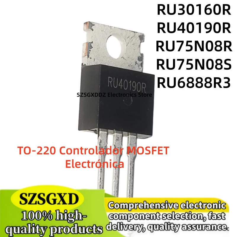 5PCS RU6888R3 6888R3 RU30160R 30160R RU40190R 40190R RU75N08R 75N08R RU75N08S 75N08S ถึง-220 Field E