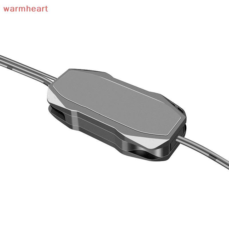 (warmheart) เคสคอมพิวเตอร์พีซี ARGB Controller 5V 3Pin to SATA Power Mini RGB Hub สําหรับแถบ LED พัดลมระบายความร้อน Setup