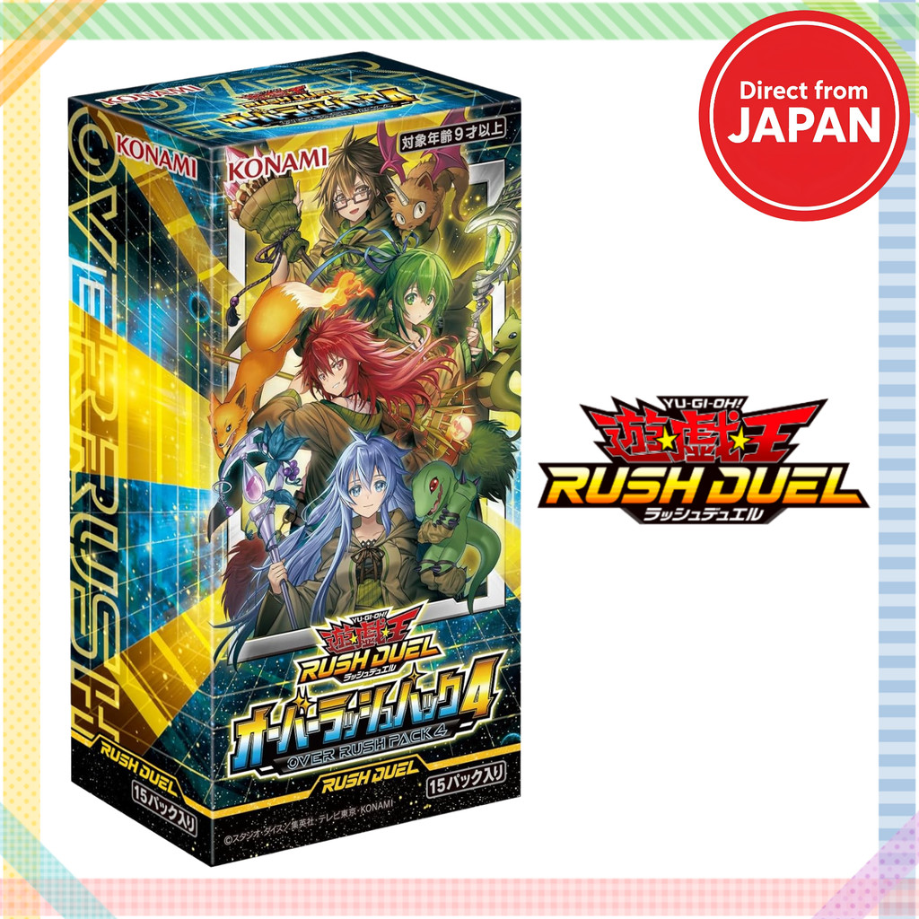 KONAMI Yu-Gi-Oh! RUSH DUEL Over Rush Pack 4 BOX