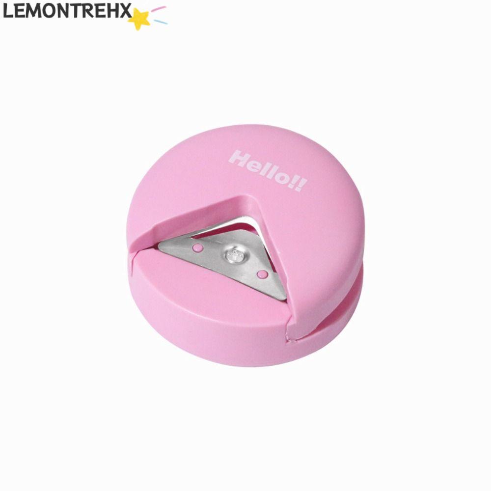 LEMONTREAL R4 Corner Rounder, Paper Punch Plastic R4 Fillet Cutter, Simple Portable Mini Card Rounde