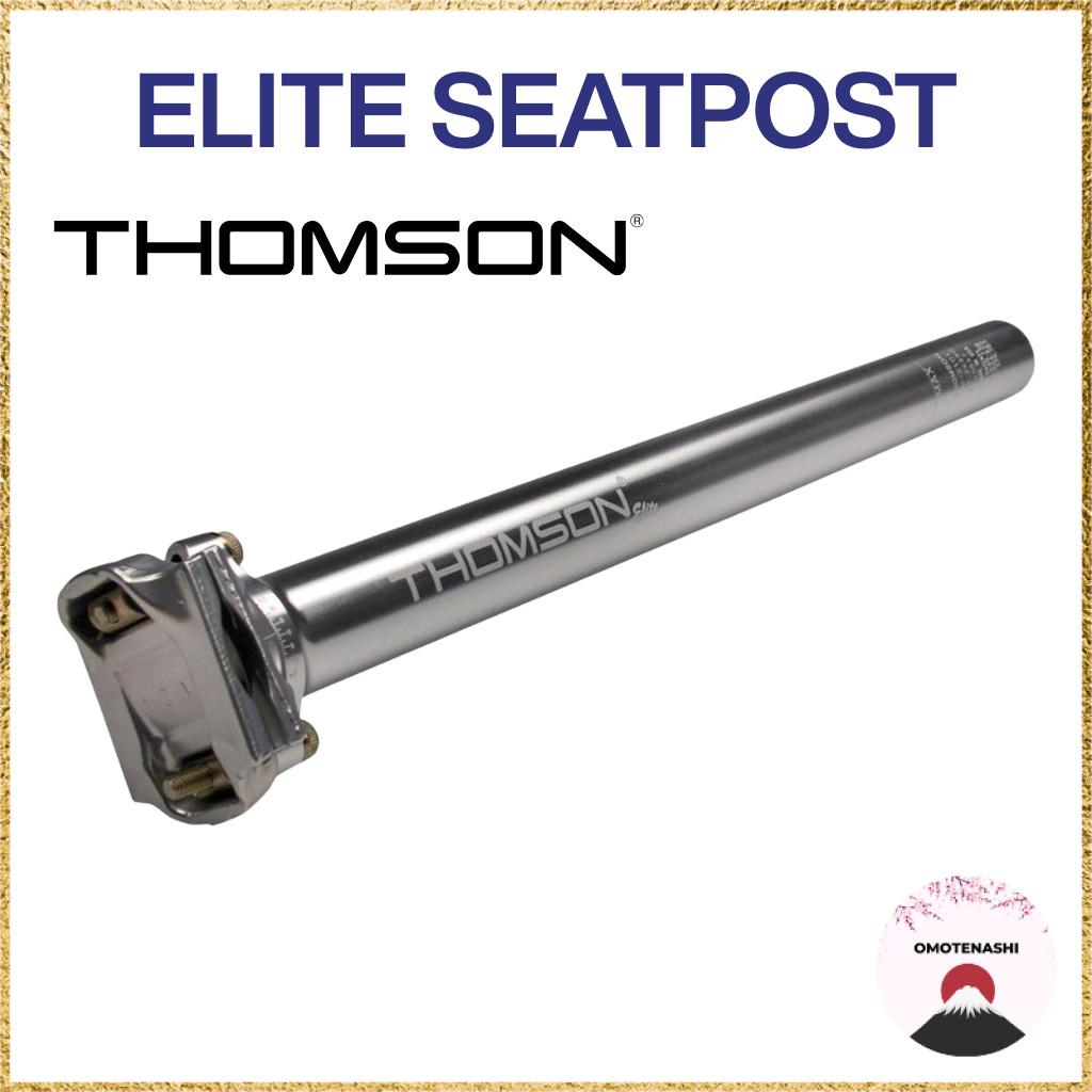 THOMSON Elite Silver Seatpost Various Sizes and Diameters