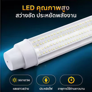 ไฟโซล่าเซลล์ 1000/1500W หลอดโซล่าเซล LED หลอดไฟนีออน กันน้ำกลางแจ้ง ป้องกันฟ้าผ่า เหมาะสำหรับสถานที่ต่างๆ