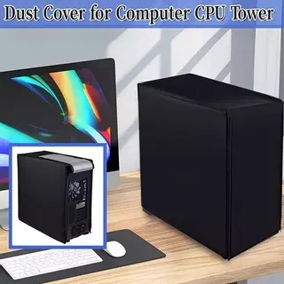 ผ้าคลุมกันฝุ่นพีซีตั้งโต๊ะกันน้ํา PeaceShells ซิปสําหรับ Mid/Full Tower TH