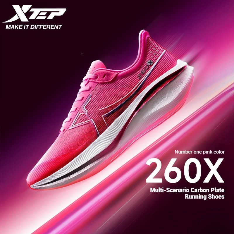 Xtep 260X รองเท้าวิ่งน้ำหนักเบานำเสนอเทคโนโลยีการดูดซับเหงื่อ ออกแบบมาเพื่อความสะดวกสบายในการใช้งานก
