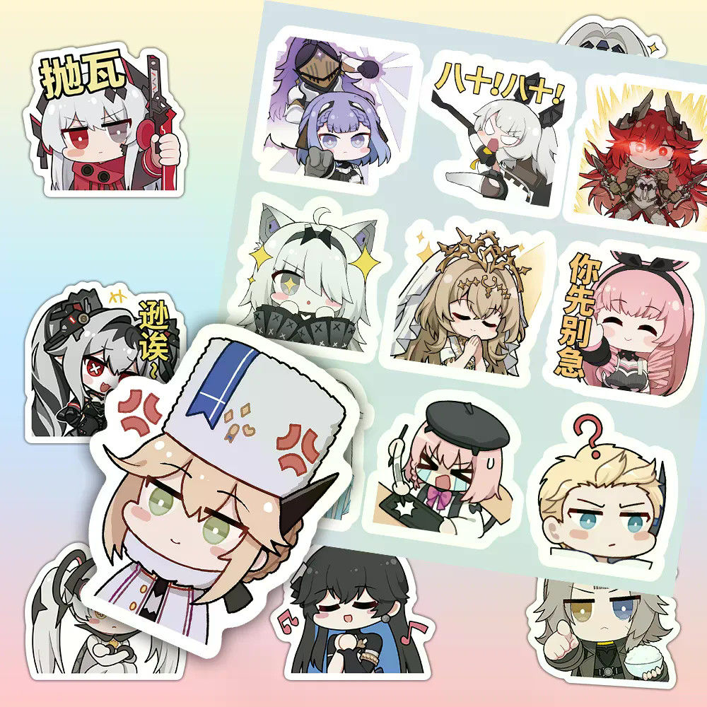 GREY RAVEN: PUNISHING Emoticon Pack Sticker Official Emoticon Pack Collection