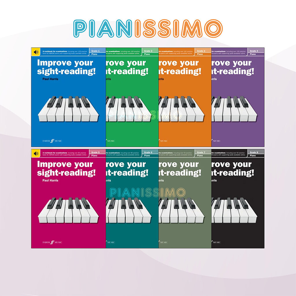 Improve Your Sight-Reading! Piano Grade 1 2 3 4 5 6 7 8