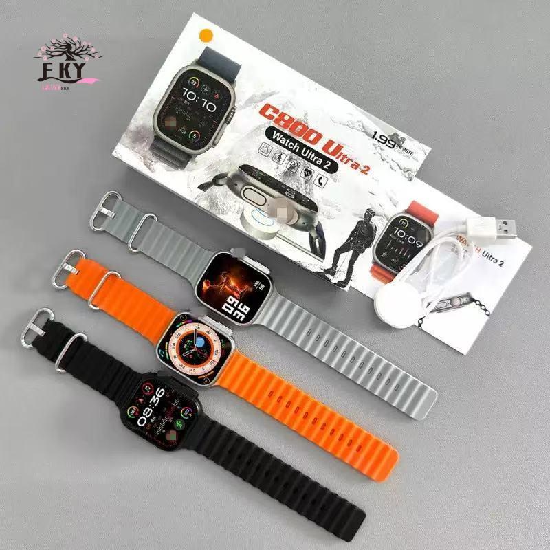 สมาร์ทวอทช์บลูทูธ T900ultra2 - อุปกรณ์ติดตามการออกกําลังกายกีฬากลางแจ้งพร้อมฟังก์ชั่นการโทร