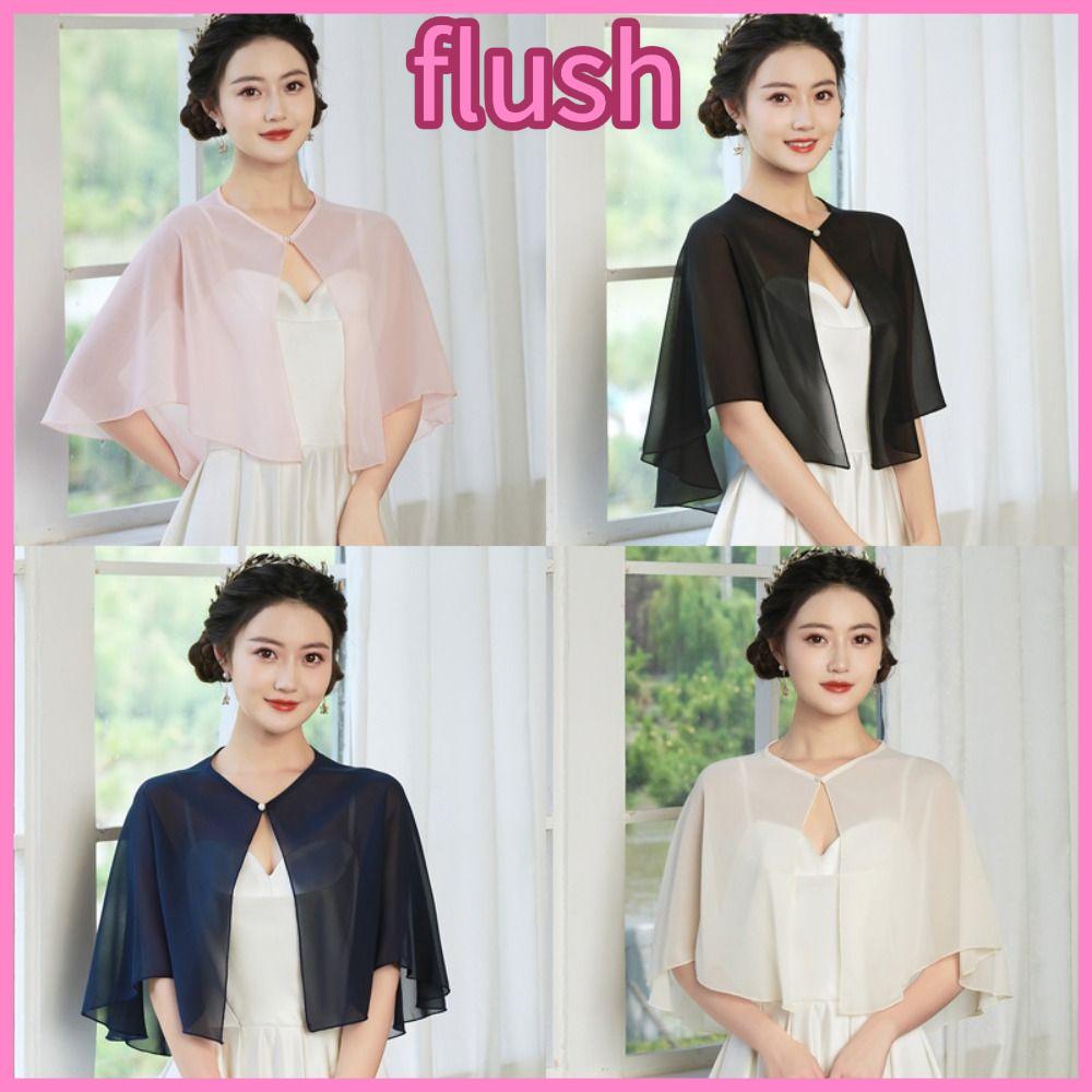 เสื้อคลุมชีฟอง นุ่มสบาย พกพาสะดวก เหมาะสำหรับงานเลี้ยงและงานแต่งงาน สไตล์วินเทจอาร์ตเดโค