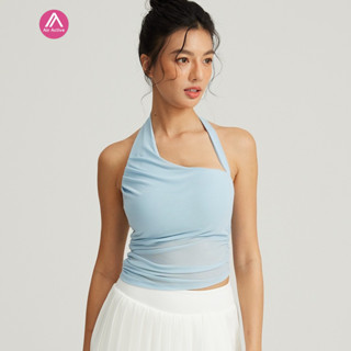 AirActive Leisure Yoga Sports Bra Fixed Pads Halter Neck Irr…