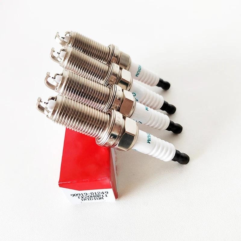 4/10/30pcs 90919-01249 FK20HBR11 Dual Iridium Spark Plug สําหรับ Lexus GS350 LS460 IS250 Crown Auion