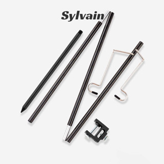 ขาตั้งไฟพับแบบพกพา เสาโคมไฟตั้งแคมป์อลูมิเนียม ขายึดกราวด์แบ…