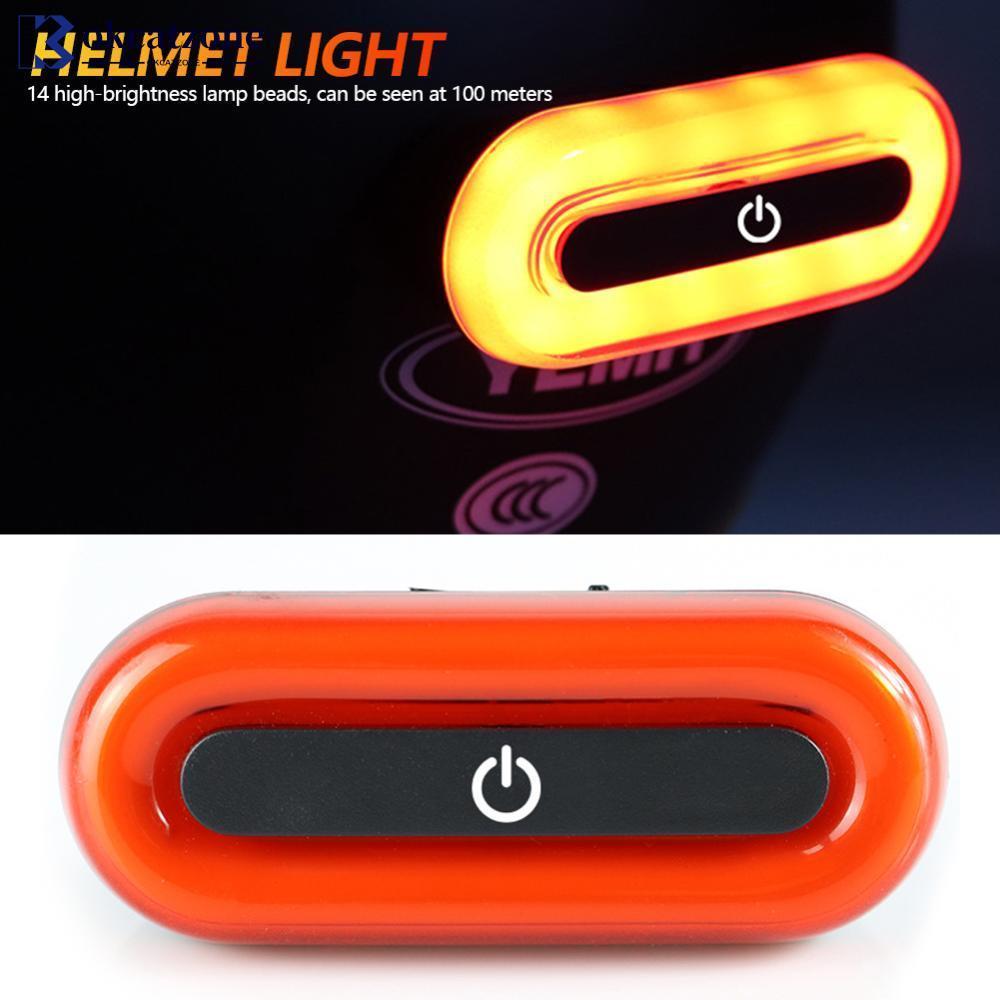 OKCATZONE ไฟความปลอดภัยรถจักรยานยนต์แบบชาร์จไฟได้ LED Strobe ไฟเตือนอเนกประสงค์สําหรับรถจักรยานยนต์จ