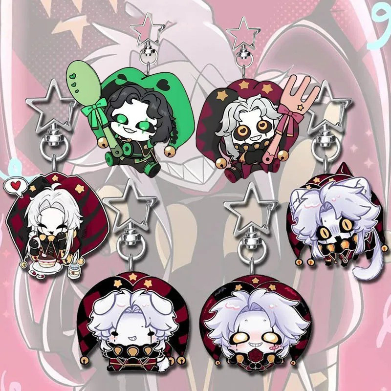 2026 The Freak Circus Pierrot อะคริลิคพวงกุญแจเกม Kawaii กระเป๋าเป้สะพายหลังกระเป๋านักเรียนตกแต่งจี้บุคลิกภาพอุปกรณ์เสริม - รูปที่ 2