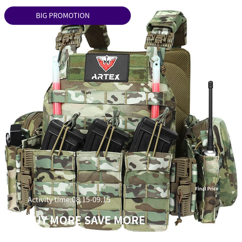 เสื้อกั๊กยุทธวิธี Artex ปลดได้ง่าย สำหรับการฝึกซ้อมของกองกำลังพิเศษ