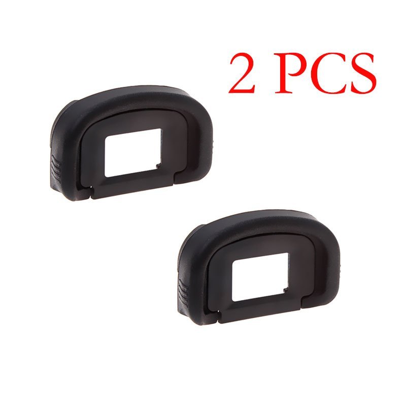 2 ชิ้นยาง EyeCup Eyepiece สําหรับ Canon EOS 5D Mark III IV 7D Mark II 1D 1DII 1V Mark IV