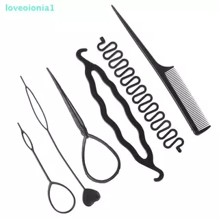 loveoionia1 6 ชิ้น/เซ็ตเด็ก Curler ผม Braid บํารุงรักษาเกลียว Twist เครื่องมือจัดแต่งทรงผม IA