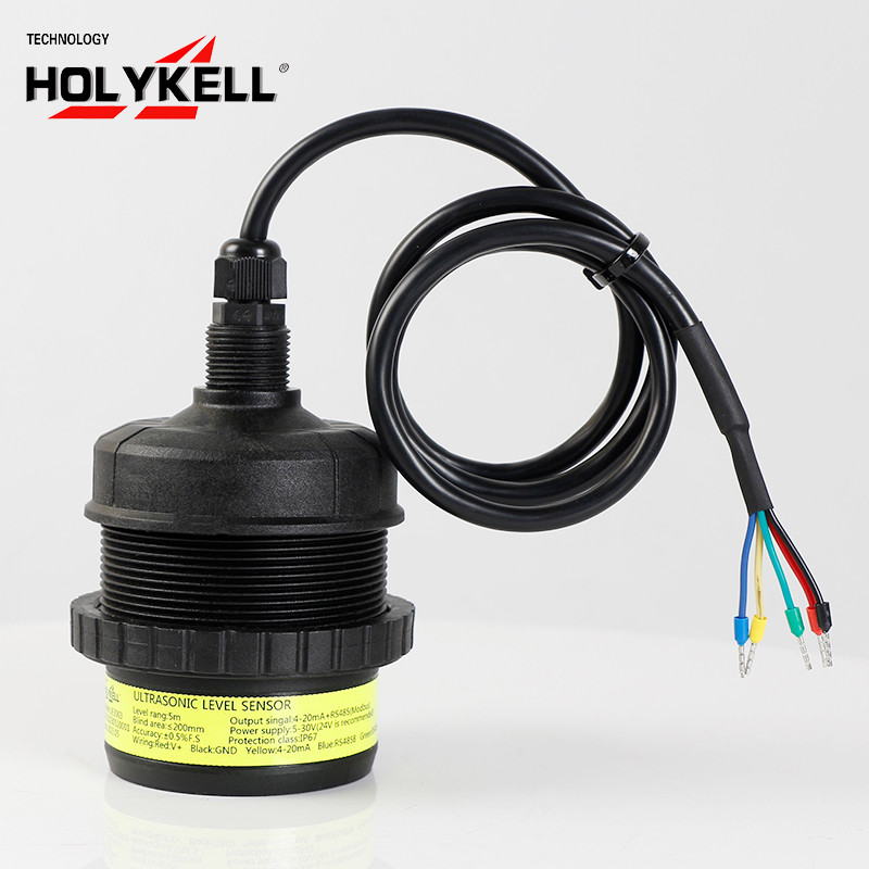 Xueqing Holykell โรงงาน UE3003 0-10m 4-20mA เซ็นเซอร์ระดับน้ําอัลตราโซนิก