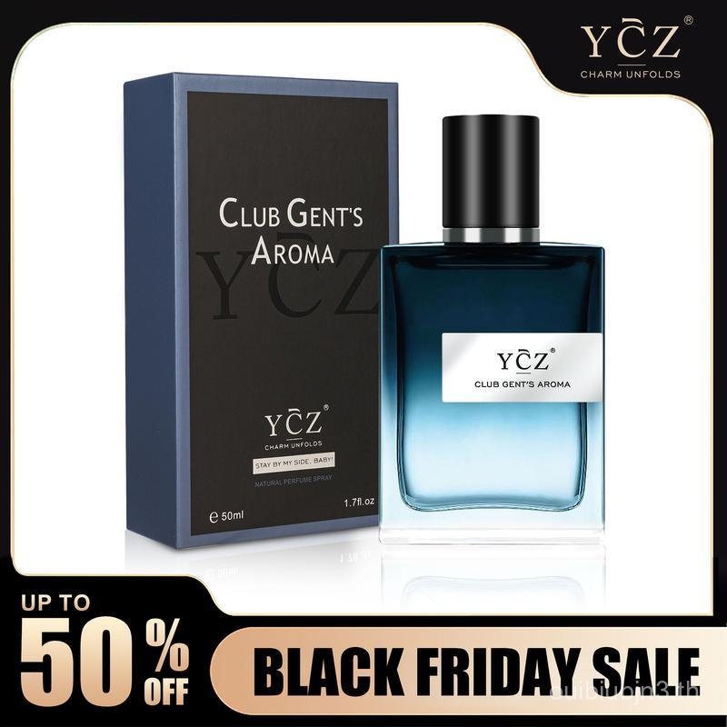 YCZ Club Gent's Aroma Men's Aromatic Cologne 1.7oz Eau De Parfum Long Lasting Woody Floral Scent for