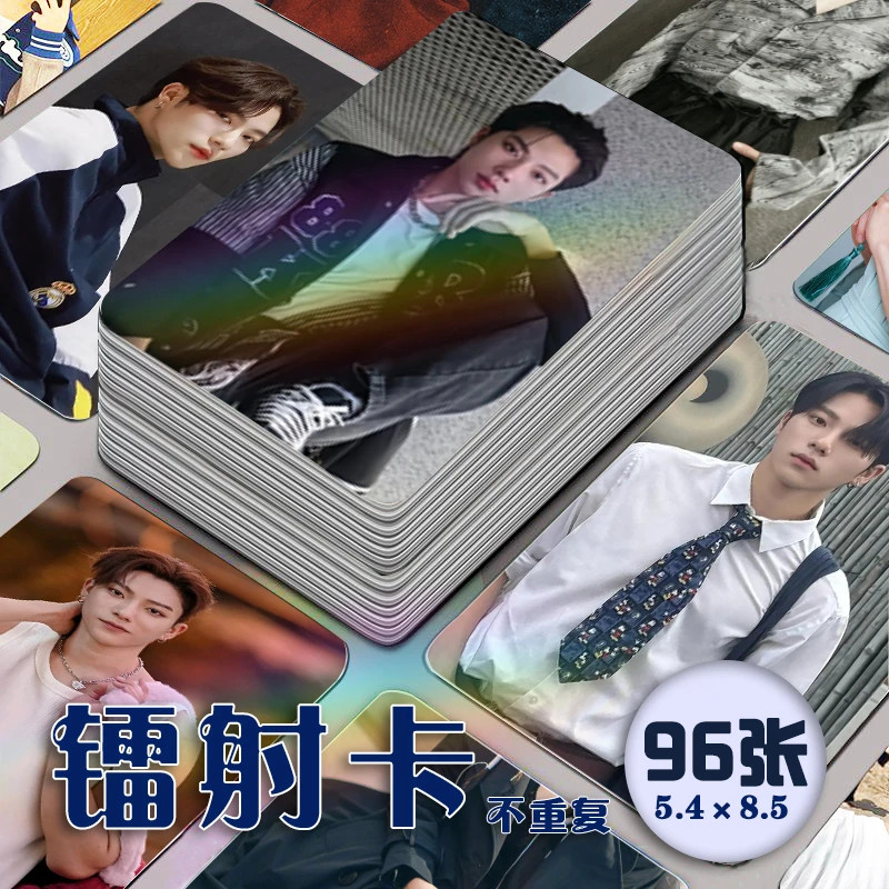 Peanut Taixing Laser Photocard 96 ชิ้น Full Set Creation Camp Asian Same Style Album Fan-Made Signat