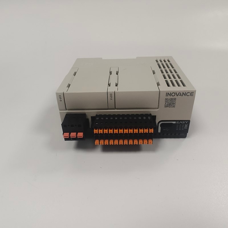 ขายสูง INOVANCE PLC Easy320-0808TN 5 Pulse Control Axes 1RS485 4 ช่อง Encoder แกน 8 X อินพุตความเร็ว