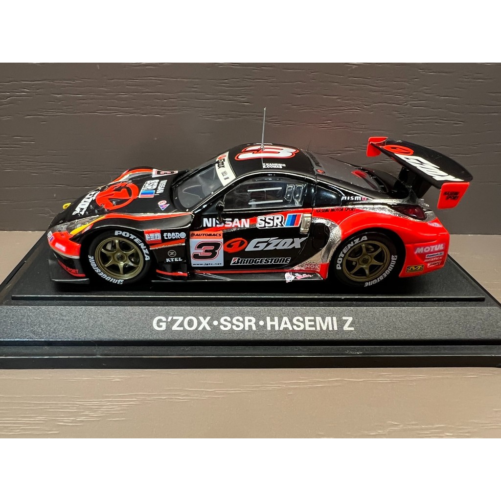 ((ขนส่งอากาศด่วน) ebbro Tomei Co-Branded 1: 43 HASEMI MOTOR SPORT Fleet GZOX SSR HASEMI NISSAN 350 Z