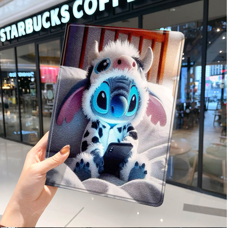 CartoonStitch เคส Ipad mini6/7 (8.3in)2020/2021-12.9in por6 air ป้องกันด้านเดียว 5th 6th 7th 8th 9th