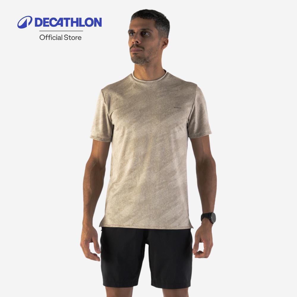 Decathlon Kiprun Run 500 Men'S Breathable Running T-Shirt เสื้อยืดผู้ชายใส่วิ่ง รุ่น Kiprun 500 Dry 
