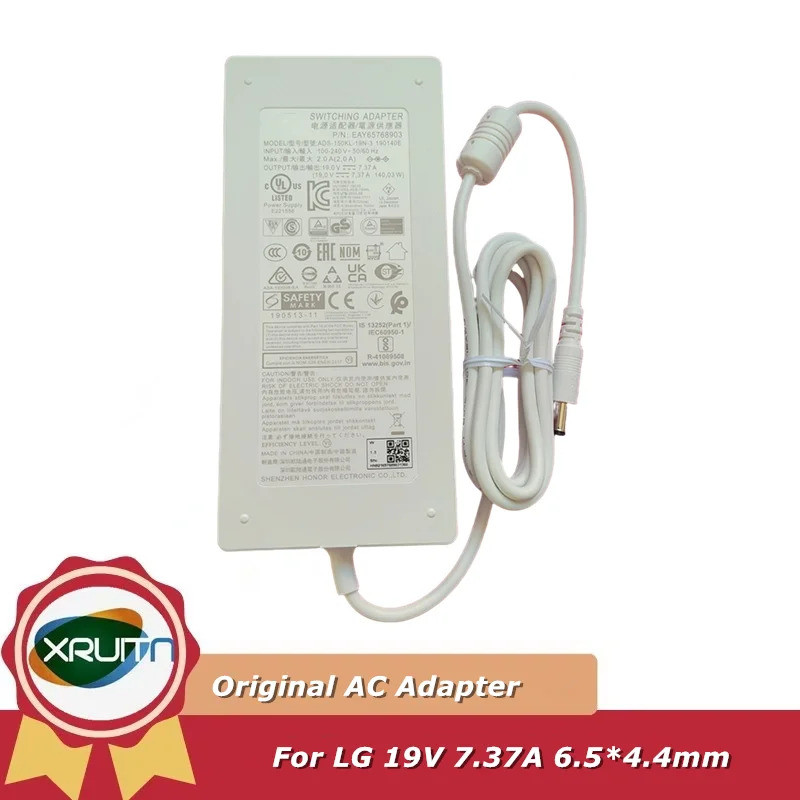 Original A16-140P1A ADS-150KL-19N-3 140W 19V 7.37A LCAP31 อะแดปเตอร์ AC สําหรับ LG LED LCD Monitor 3