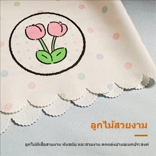 COD ผ้าคลุมไมโครเวฟ ผ้าคลุมตู้เย็น 35*100CM ลายการ์ตูนน่ารัก กันลื่น ซักได้ ใช้ได้ก้กเครื่องซักผ้าและตู้เย็น ﻿