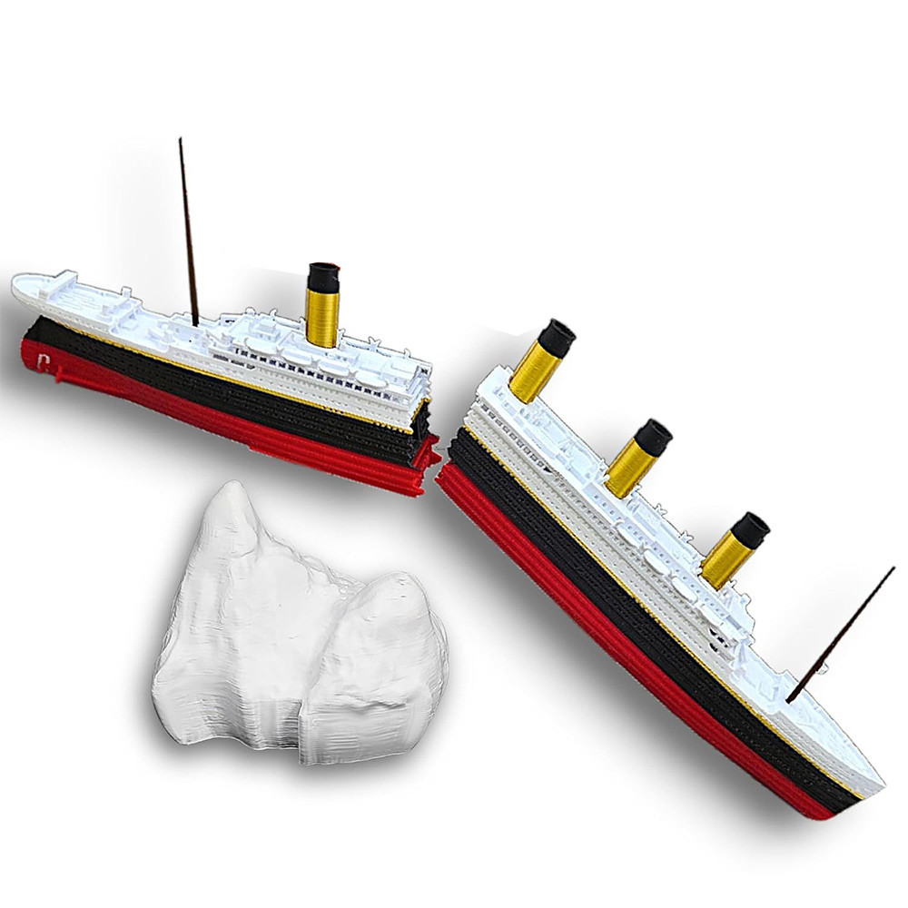 miniature Titanic ship - Cruise ship toy