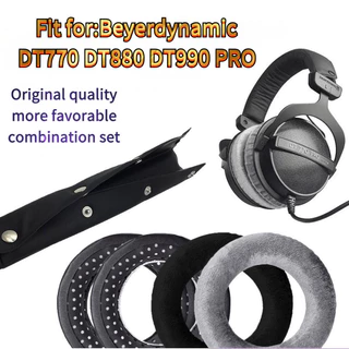 Beyerdynamic DT990 / DT880 / DT770 PROเปลี่ยนแผ่นรองหูฟังแผ่นรองหูฟังแผ่นรองหูฟังเข้ากันได้กับ beyerdynamic หูฟัง Gamer
