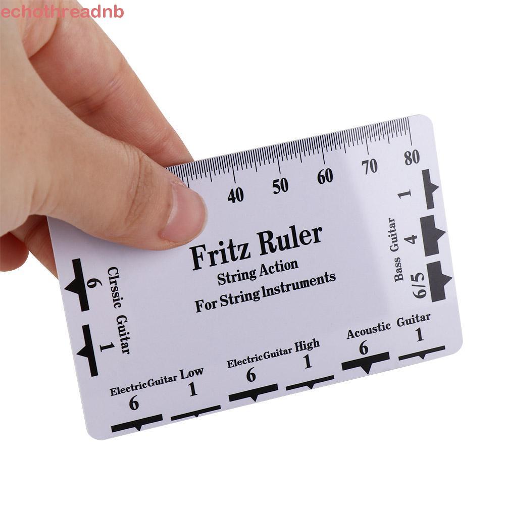 PIVOT String Pitch Ruler, สายกีตาร์วัดไม้บรรทัด, ซ่อมเครื่องมือไม้บรรทัดการ์ด Compact Luthier เครื่อ