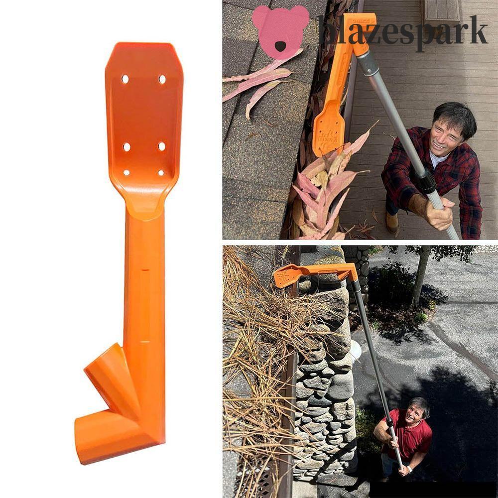 BLAZESPARK ท่อทําความสะอาดเครื่องมือ, ด้ามยาว Abrasion Resistance Gutter เครื่องมือทําความสะอาด, แก้ปัญหาการอุดตันตามหลักสรีระศาสตร์ใช้งานง่าย Thicken ท่อระบายน้ํา Unclogger Street
