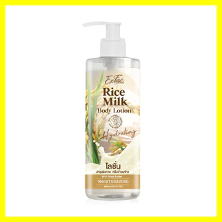 EXFAC Rice Milk Lotion 480ml เอ็กซ์แฟค โลชั่นบำรุงผิวกาย.