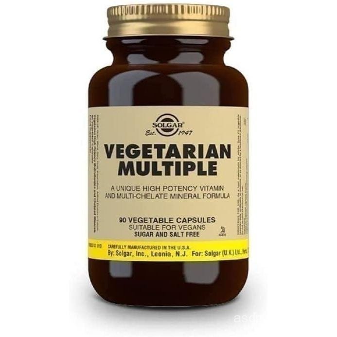Solgar J Multi-Vitamin Capsules - Rich in Iron, Essential Vitamins and Minerals - ประกอบด้วย B12 และ