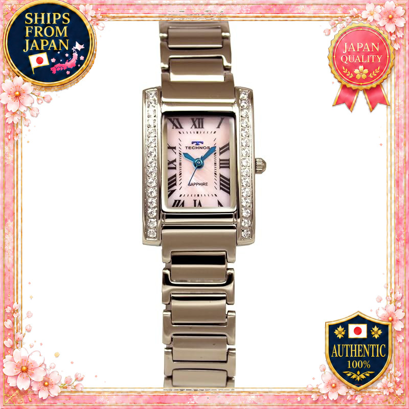 TECHNOS Pave Watch T9826SP