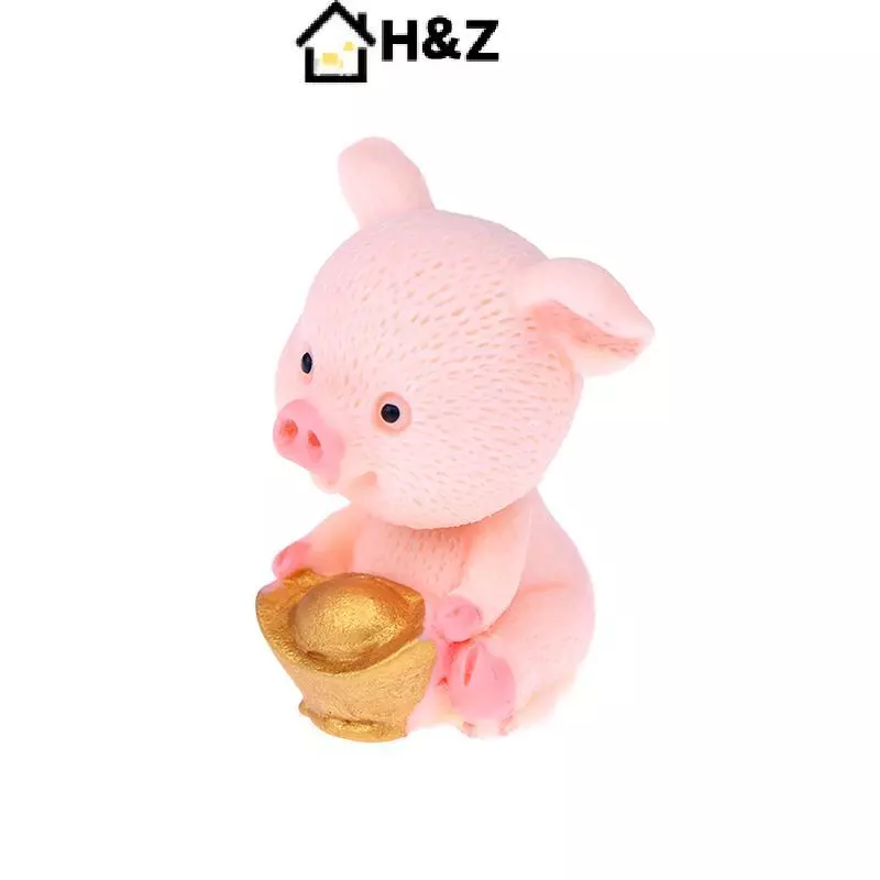 H&Z Fortune Pig Miniature Figurine thumbnail 6