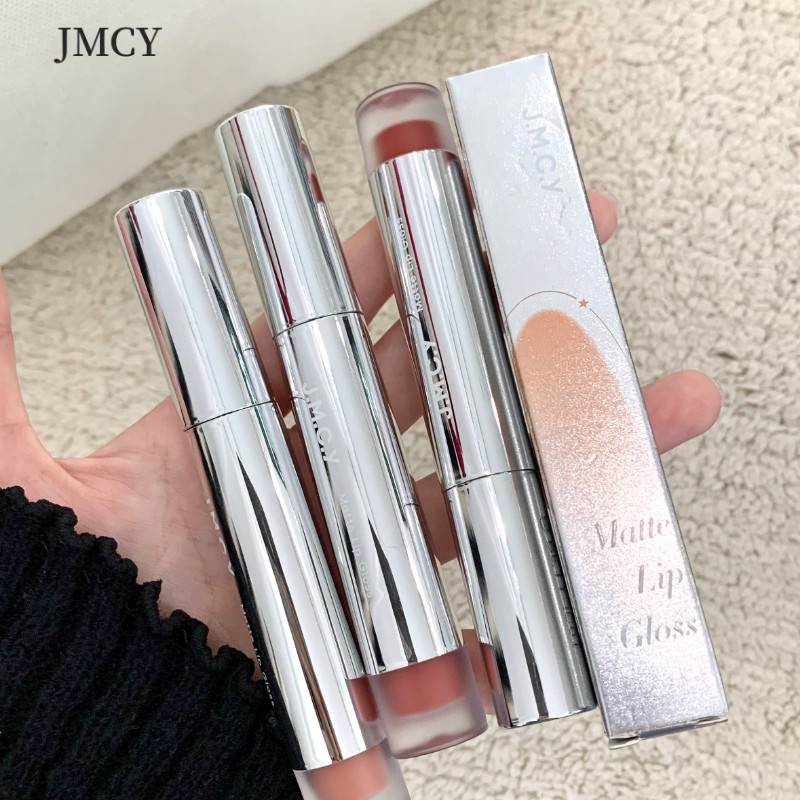 JMCY ลิปมัดสีอ่อน ความเข้มต่ำ ลิปกลอส ไม่ติดแก้วง่าย