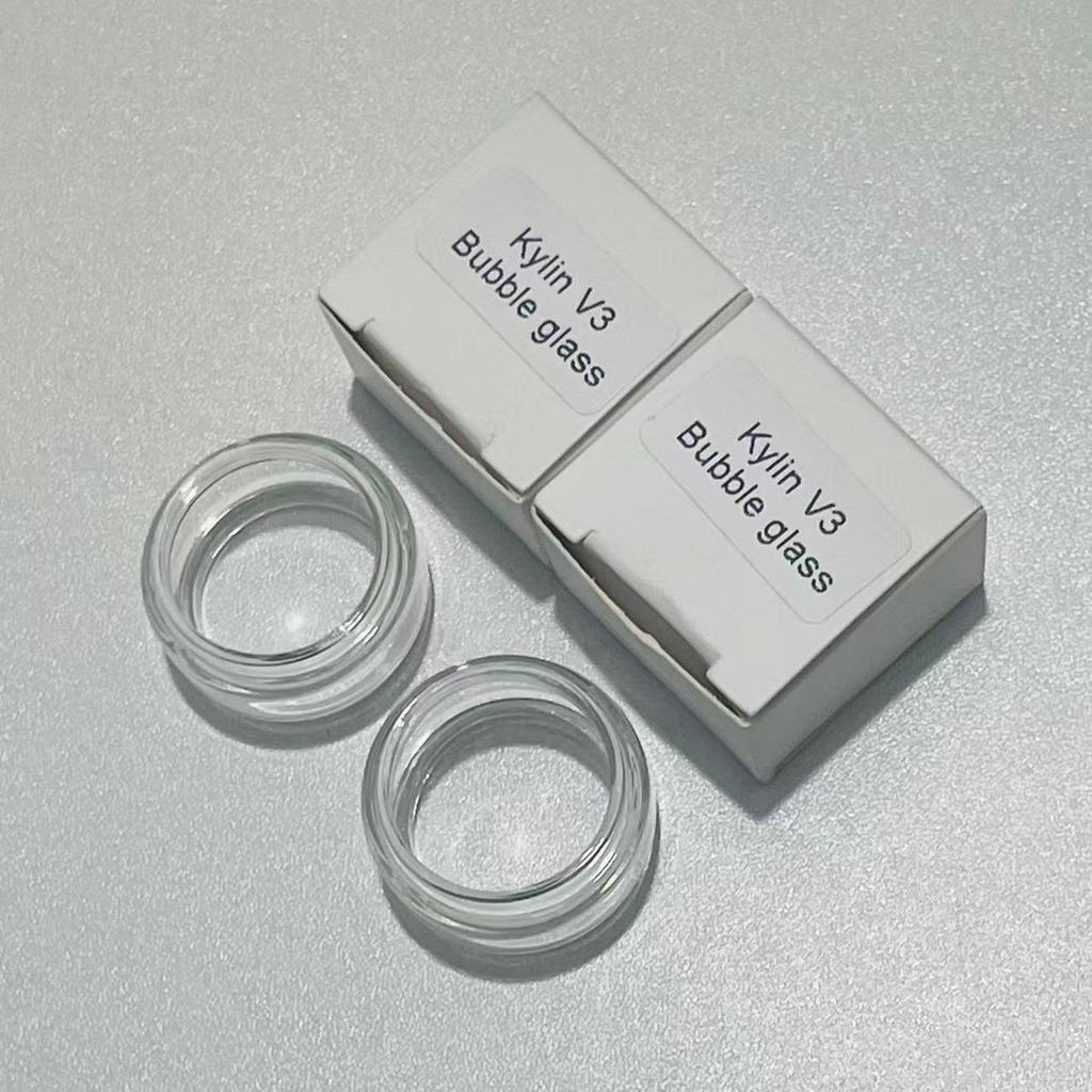 2 ชิ้น Kylin V3 RTA โกดังไขมันโกดังโดยตรงเปลี่ยนหลอดฟองแก้ว 5.20