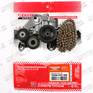 โซ่ราวลิ้น ยางกด ยางกลิ้ง ตัวกดโซ่ Wave125i เวฟ125iปลาวาฬ Msx125 โซ่ราวลิ้น125 14500-KYZ-900 Xrm125fi/Rs125 Fi Supra X 125 (KYZ) ตัวปรับความตึงโซ่ไทม์มิ่งสําหรับ โซ่+ม้วนชุด