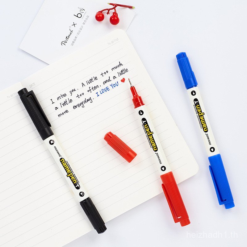 Monami Korea Monami namepen.T monami Marker Oily Liner ปากกาลายเซ็นระดับไฮเอนด์