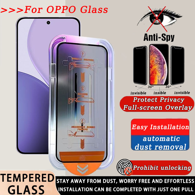 กระจกนิรภัยปกป้อง สำหรับ OPPO Find X8 Ultra X8s+ Reno 14 14F 13 12F 11 8 8Z 8T 7 7Z 6 6Z 5 5Z 5F 4 S