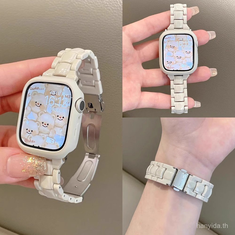 เคสพีซีน่ารัก + สายเรซิ่นบางสําหรับ Honor Watch Choice 2i สร้อยข้อมือ Honor Choice 2i นาฬิกาเปลี่ยนสายนาฬิกา