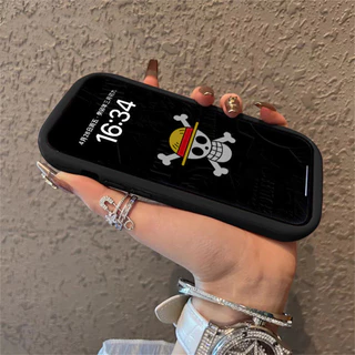 เคสไอโฟน 13 17 Air 11 สำหรับ IPhone 11 17 16 15 13 12 14 Pro Max XR Max เคส IPhone One Piece Skull PFK803A
