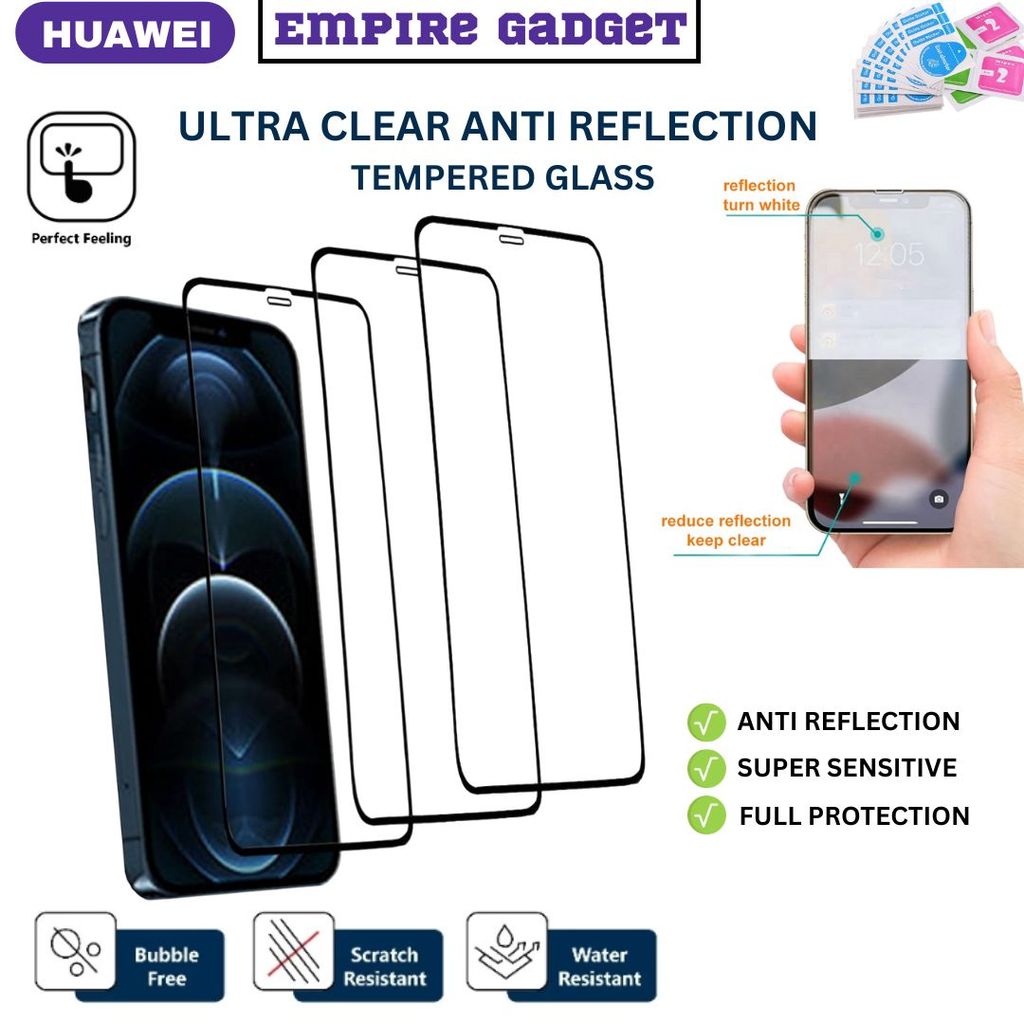 ULTRA CLEAR HUAWEI Nova 3i,2i,2Lite,3,3E,4,4E,5T,7,7i,7SE,11i,P40,P30,Y9Prime,Y9S,Y6P
